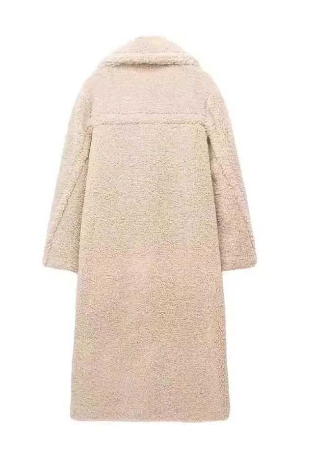 Teddymantel „Berna“ – Eleganter Oversized Wintermantel