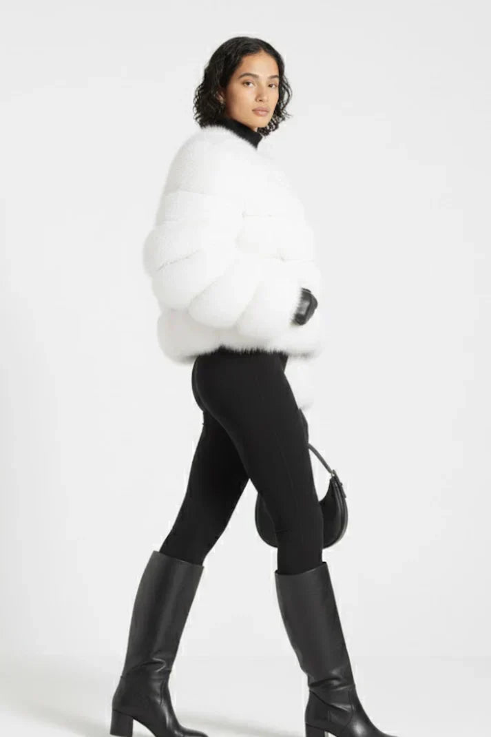 Trendy Faux Jacke