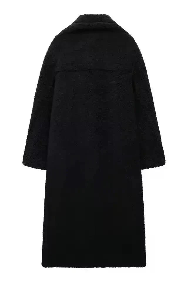 Teddymantel „Berna“ – Eleganter Oversized Wintermantel