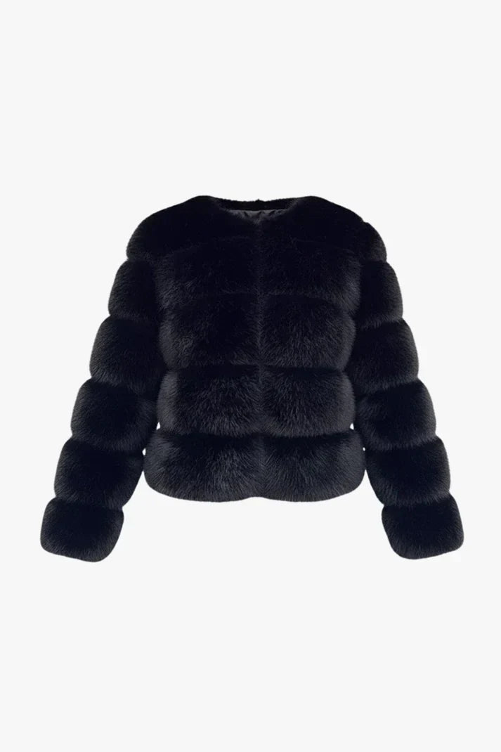 Trendy Faux Jacke