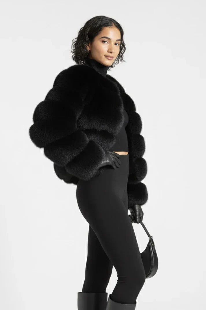 Trendy Faux Jacke